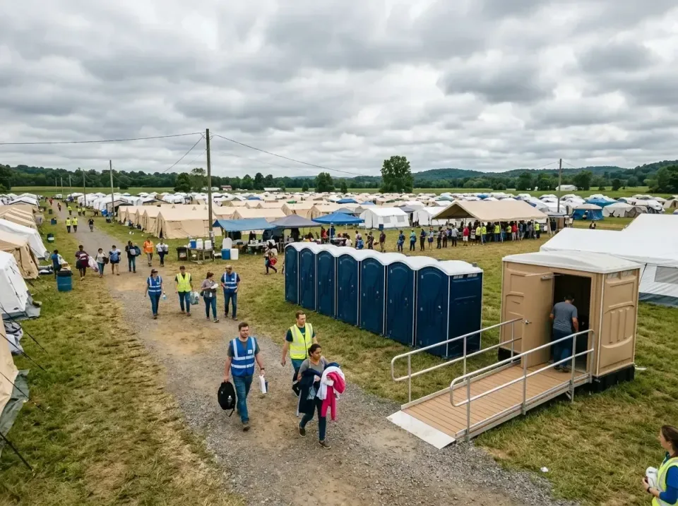 disaster-relief-camp-restrooms-010 — frequently asked questions, Dumpster & Portable Bathrooms Rental in Waterloo, IA